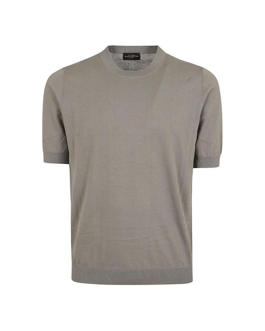 Ballantyne Gray Round-Neck Knitwear for men