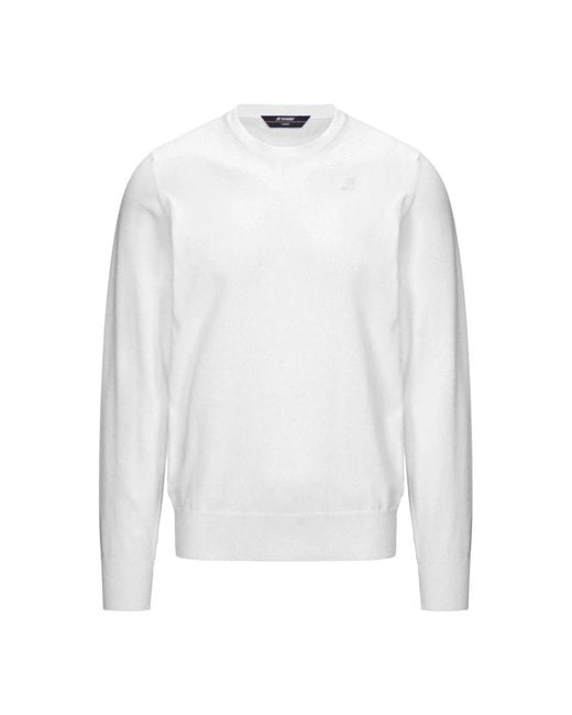 K-Way White Sweatshirts for men