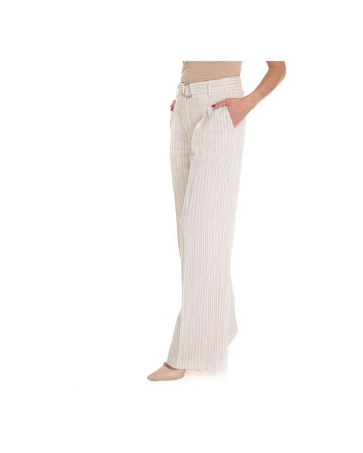 Liu Jo Natural Wide Trousers