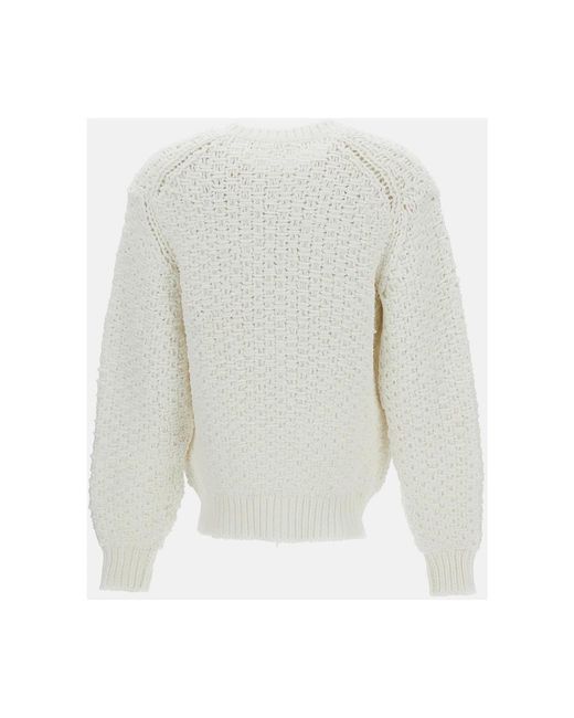 Comme des Garçons White Cardigans