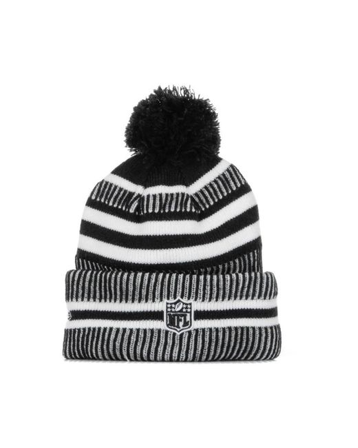 KTZ Accessoires ,Zwart ,Sportieve Pom Pom Muts in het Black voor heren