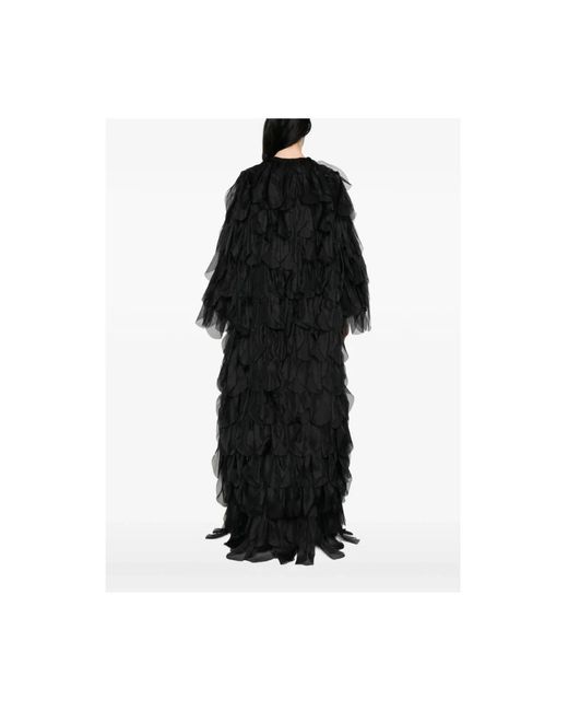 Max Mara Lauto Jas Met Ruches in het Black