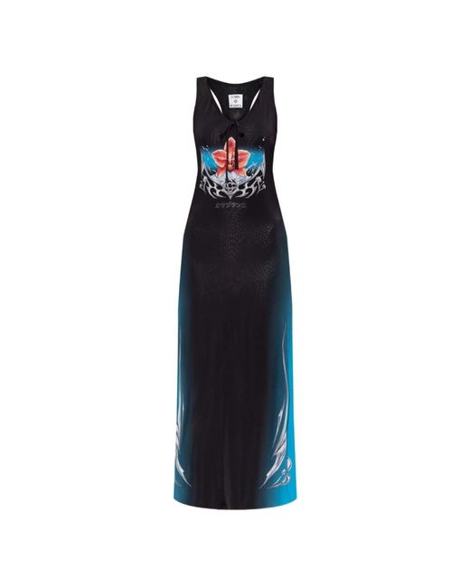 CASABLANCA Women's Blue Midi Dresses