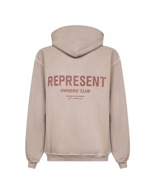 Represent Natural Hoodies for men
