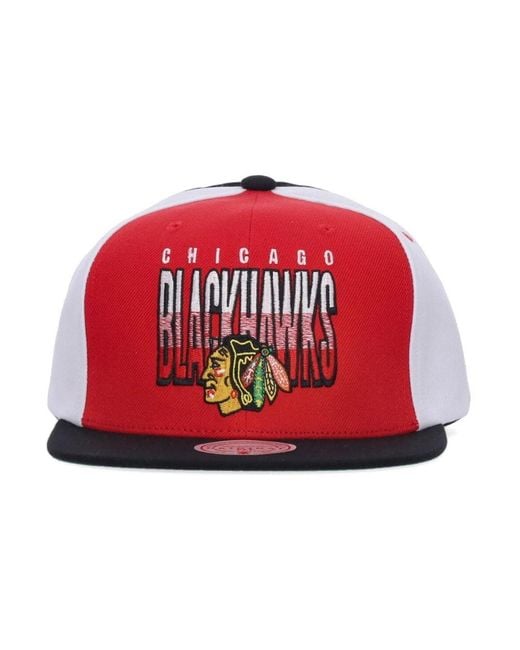 Caps di Mitchell & Ness in Red da Uomo