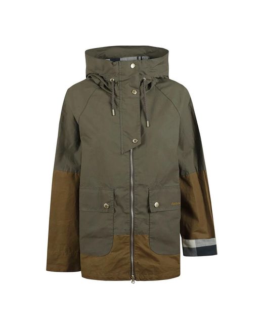 Barbour Green Parkas