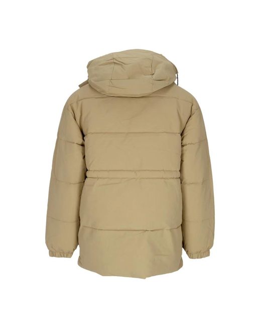 Element Jassen ,Bruin ,Polyester Khaki Trekka Donsjack Met Dryflight Technology in het Green voor heren