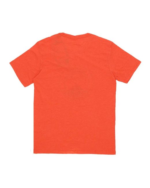 COTOPAXI Tops ,Oranje ,Katoen Sunny Side Crew Neck Tee in het Orange voor heren