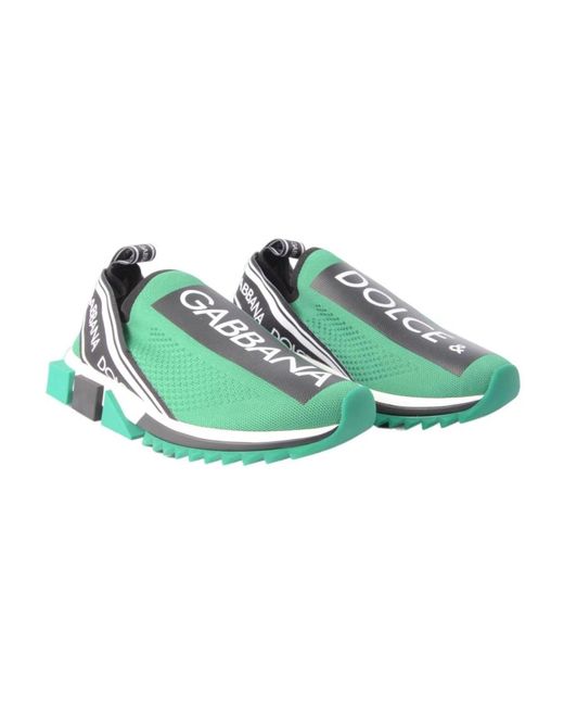 Dolce & Gabbana Herren Sorrento Sneakers in Green für Herren