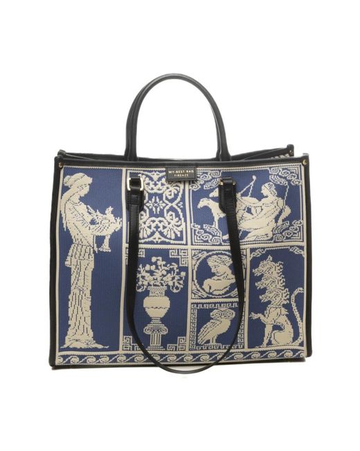 My Best Bags Blue Shopping Bags
