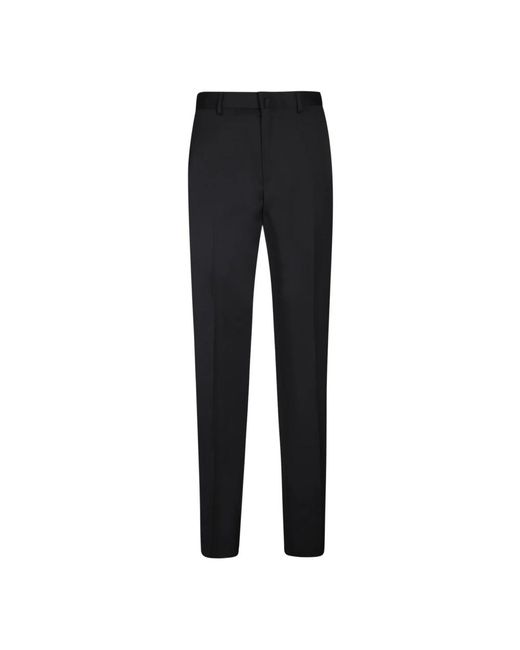 Lanvin Black Slim-Fit Trousers for men