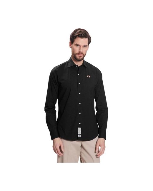 La Martina Polo shirts in Black für Herren