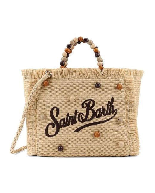 Mc2 Saint Barth Natural Shopping Bags