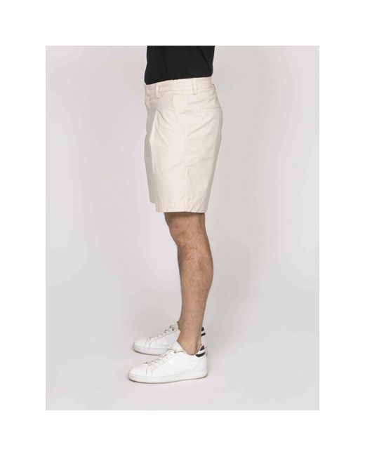 Paolo Pecora Natural Casual Shorts for men