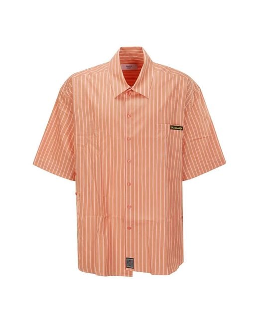 Martine Rose Orange Short Sleeve Shirts for men