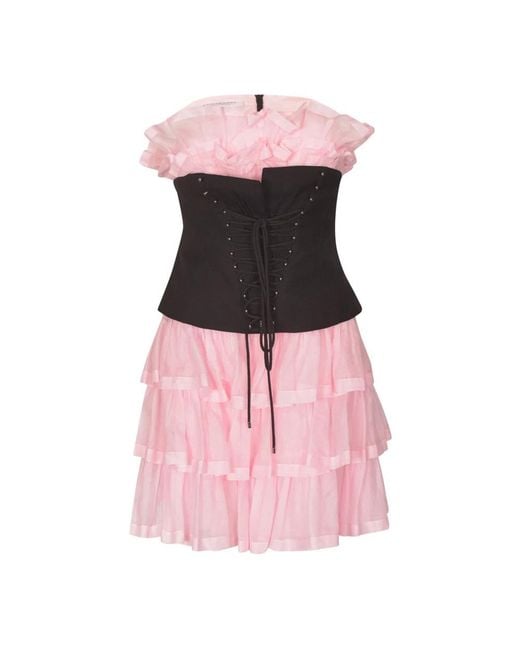 Philosophy Di Lorenzo Serafini Pink Party Dresses