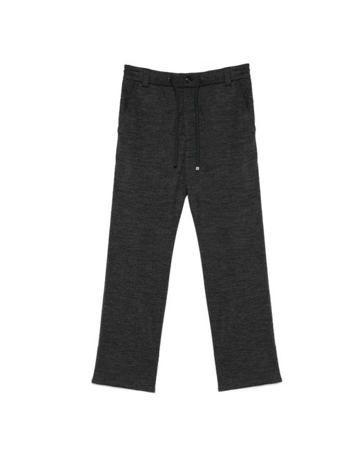 Trousers > sweatpants Moncler pour homme en coloris Gray
