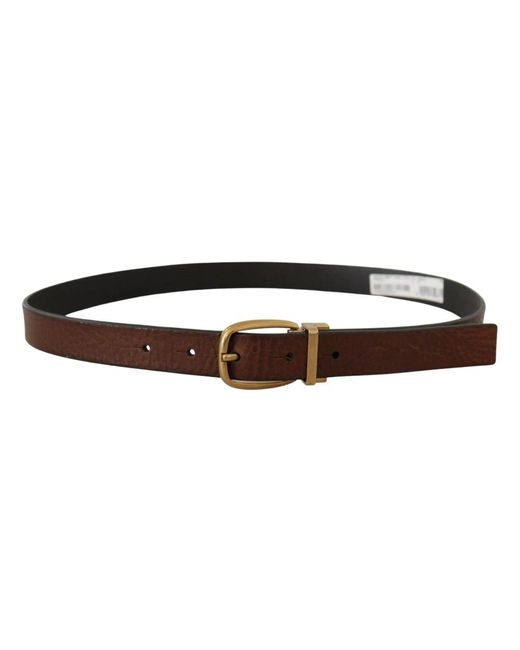 Dolce & Gabbana Black Belts for men