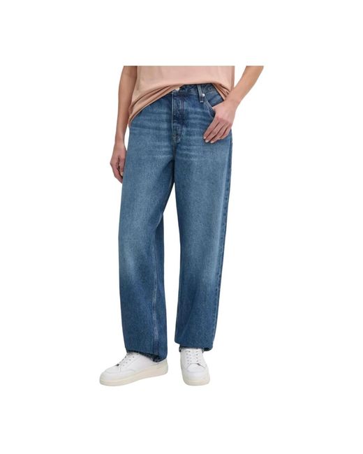 Calvin Klein Blue Straight Jeans