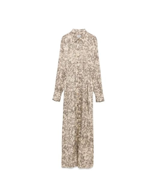 Shirt Dresses di Golden Goose Deluxe Brand in Natural