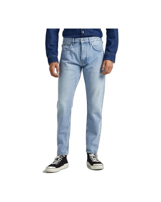 Slim-Fit Jeans di Pepe Jeans in Blue da Uomo