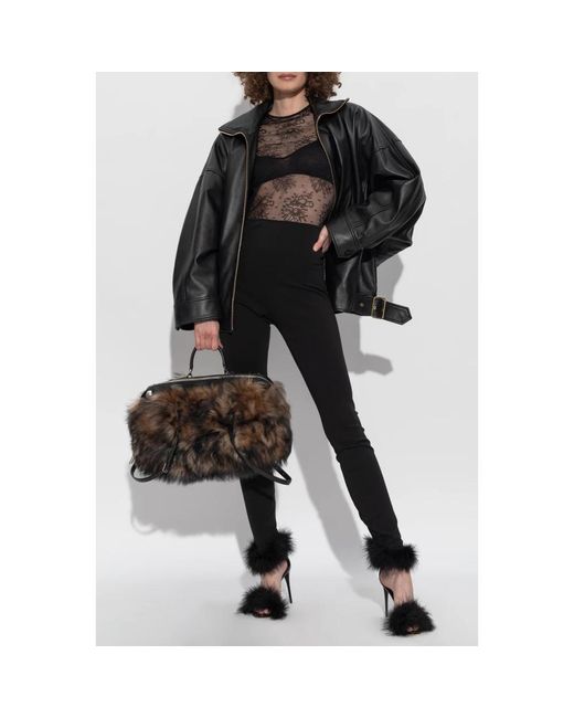 Dolce & Gabbana Black Jersey Leggings