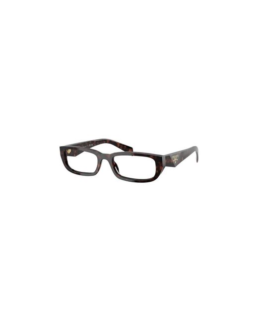 Prada Black B05V Square Acetat-Rahmen
