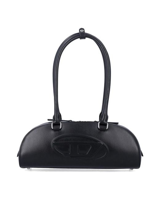 DIESEL Black Shoulder Bags