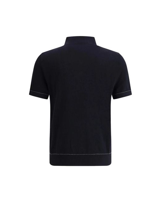 Brioni Black Polo Shirts for men