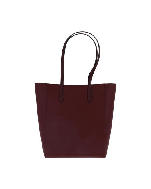 Michael Kors Red Gepolsterte lederschultertasche