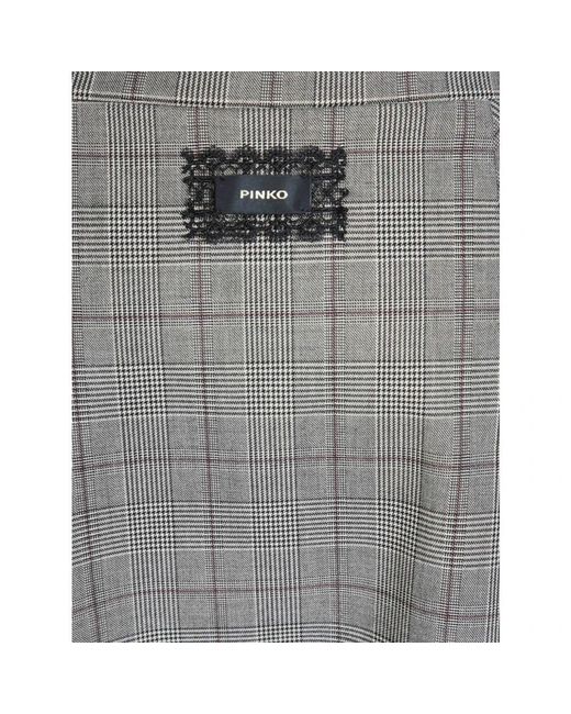 Pinko Gray Short Skirts