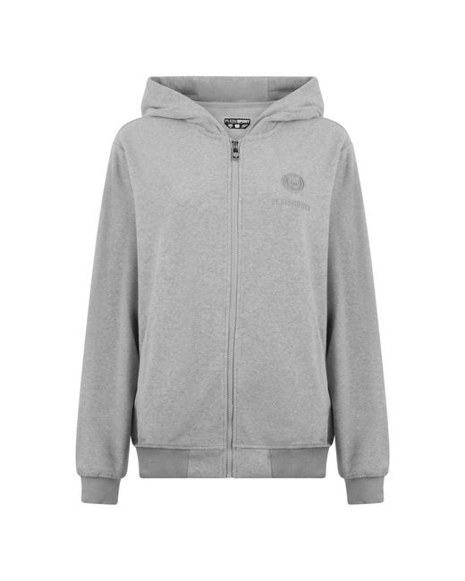 Long Sleeve Training Tops Philipp Plein de hombre de color Gray
