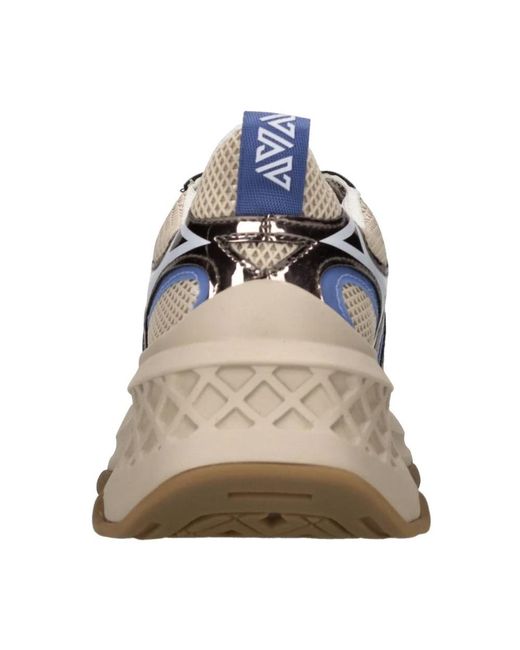 Emanuélle Vee Blue Sneakers