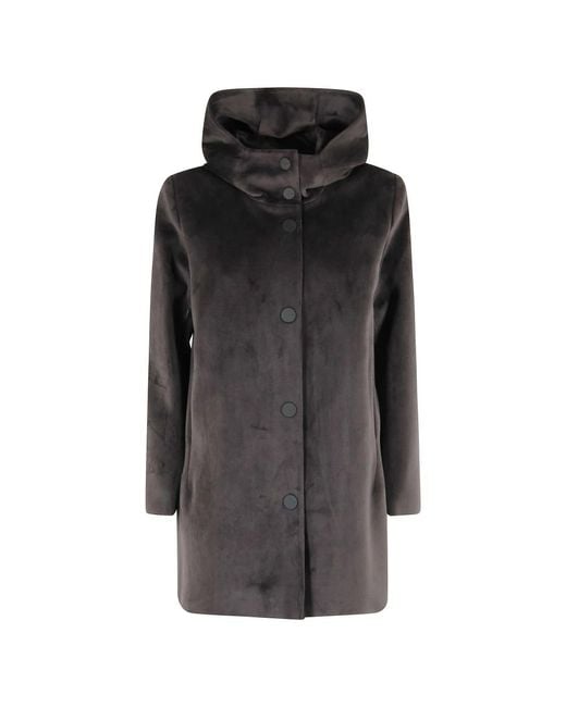Rrd Black Velour Neo Parka
