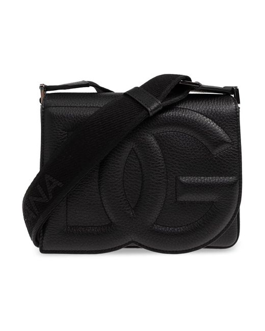 Dolce & Gabbana Black Cross Body Bags for men