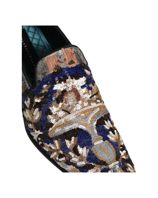 Dolce & Gabbana Blue Loafers for men