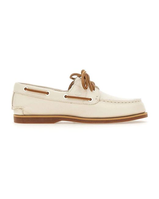 Timberland White Sailor Shoes