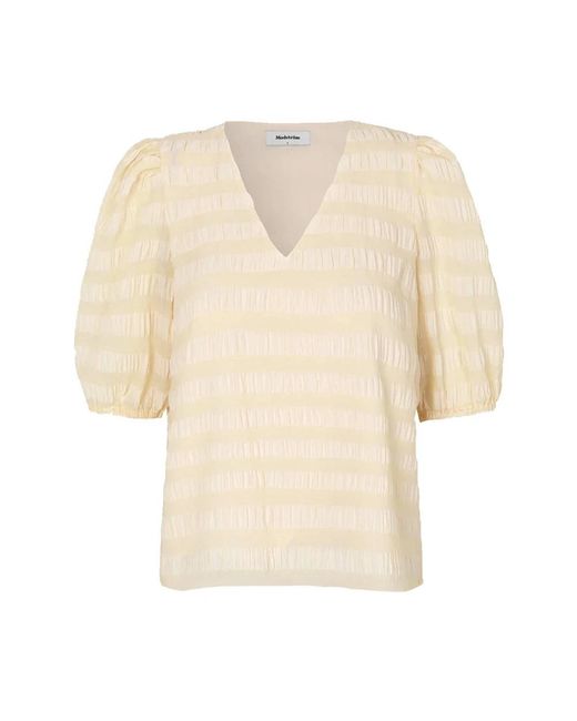 Modström Natural Ecru Bluse