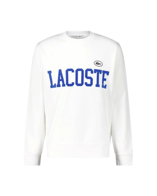 Sweatshirts & hoodies > sweatshirts Lacoste pour homme en coloris White