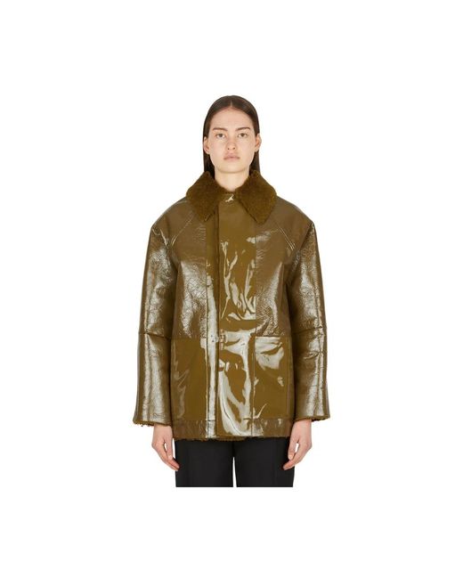 Kassl Green Lederjacke