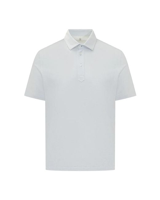 Polo Shirts Brunello Cucinelli de hombre de color White