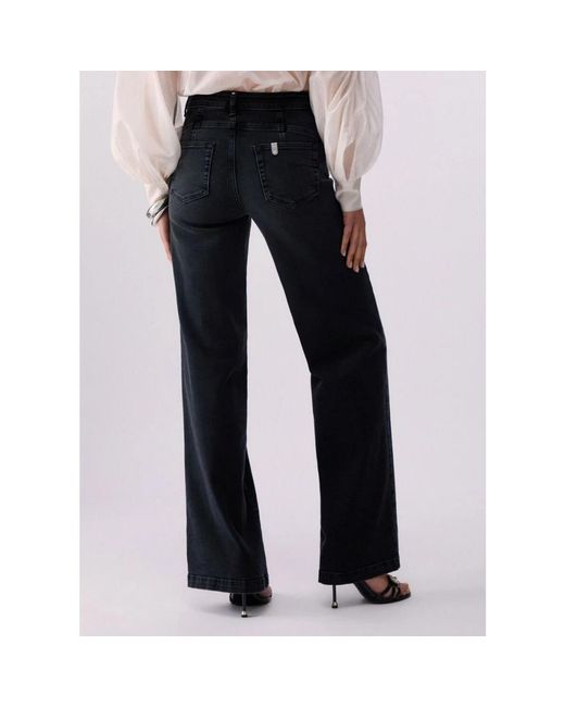 Liu Jo Black Flare Jeans
