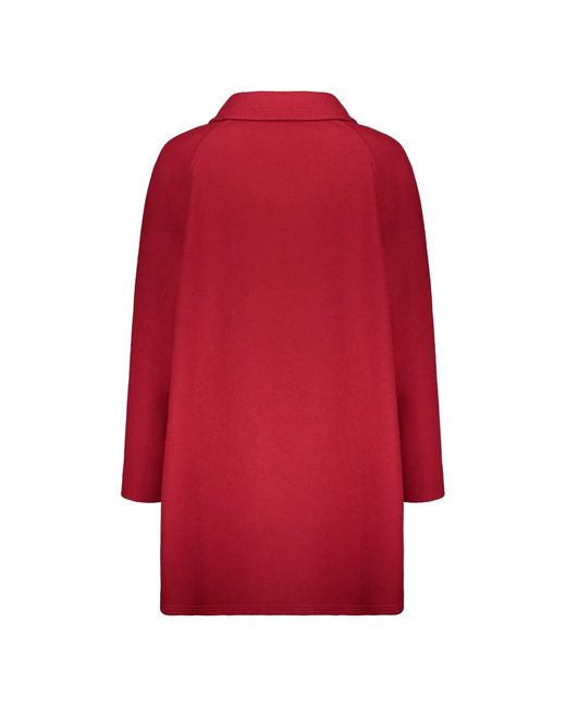 Boutique Moschino Red Single-Breasted Coats