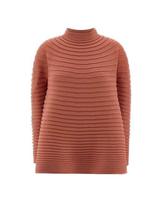Issey Miyake Pink Turtlenecks