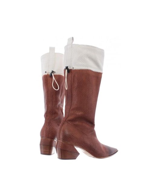 Bottines Ixos en coloris Brown