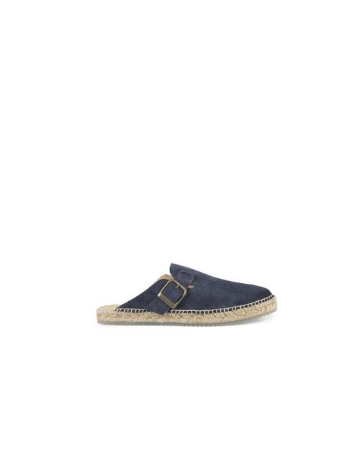 Mules di Espadrilles in Blue da Uomo