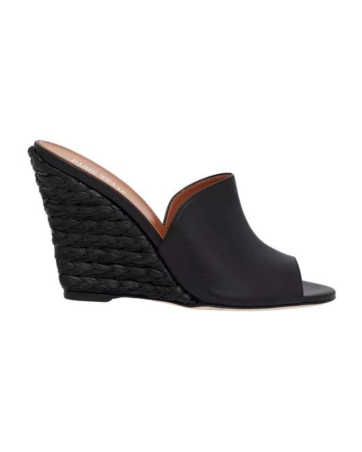 Paris Texas Black Wedges