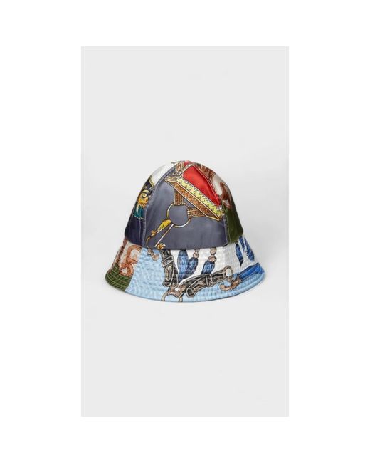Comme des Garçons Blue Hats for men
