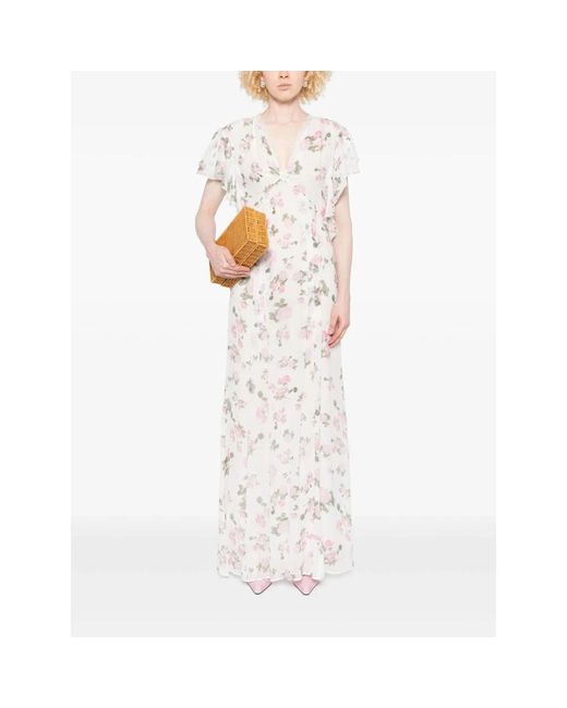 Ermanno Scervino Off Jurk in het White