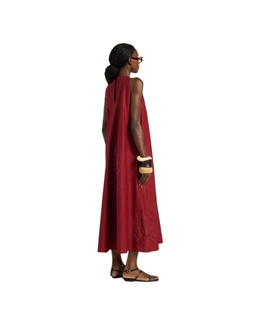 Liviana Conti Red Midi Dresses